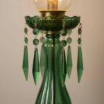 لاله رومیزی رنگ سبز عکس